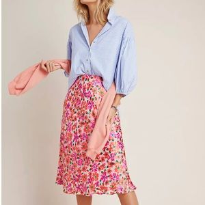 Maeve by Anthropologie Ravenna Bias Midi Skirt